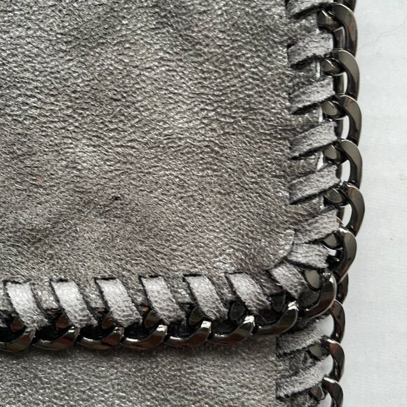 Grey vegan Stella McCartney Falabella style Pouch crossbody - Picture 3 of 10